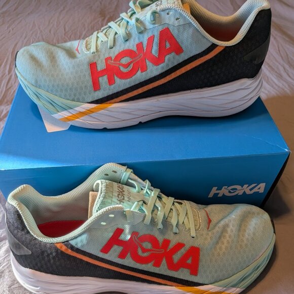 Hoka One Unisex Rocket X Running Carbon Sz Mens 12 / Womens 13 main image 7